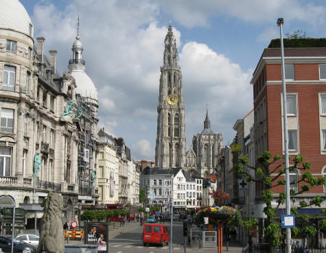 Cathedral of Our Lady in Antwerp Belgium (Antwerpen)